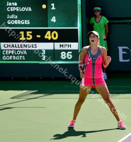 Julia Goerges - BNP Paribas Open 3-14