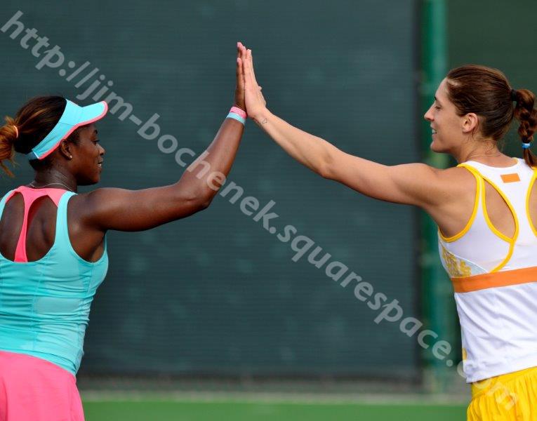 Sloane Stephens & Andrea Petkovic - BNP Paribas Oen 3-14