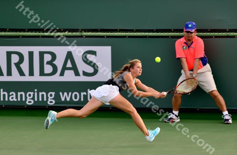 Annika Beck - BNP Paribas Open 3-14