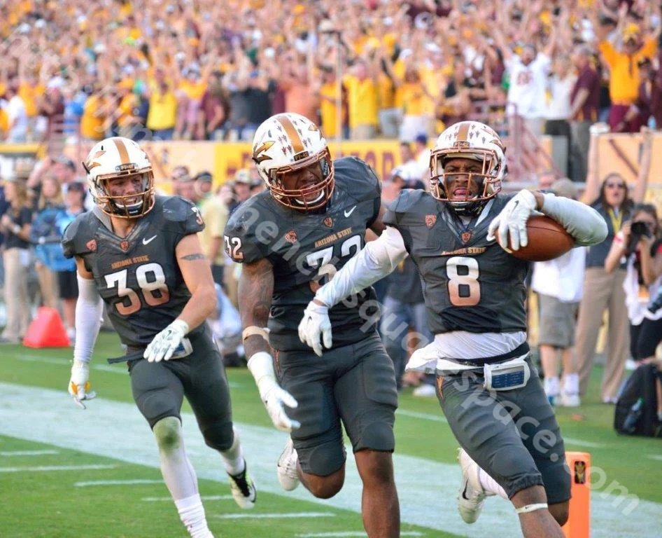 Lloyd Carrington, Antonio Longino, Jordan Simone - ASU Football 11-14