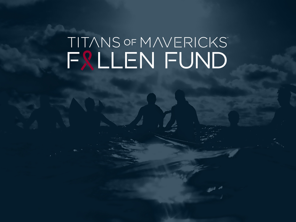 Titans of Mavericks Fallen Fund Logo and graphics
