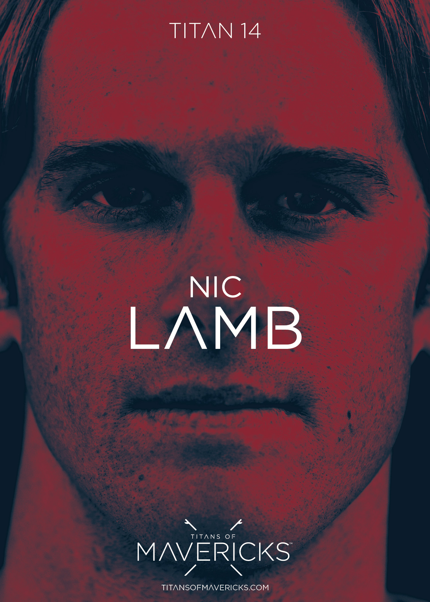 Competitor Poster: Nic Lamb ( 2016 Titans of Mavericks Champion )