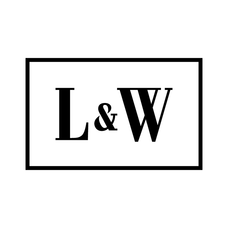 The L&W initials