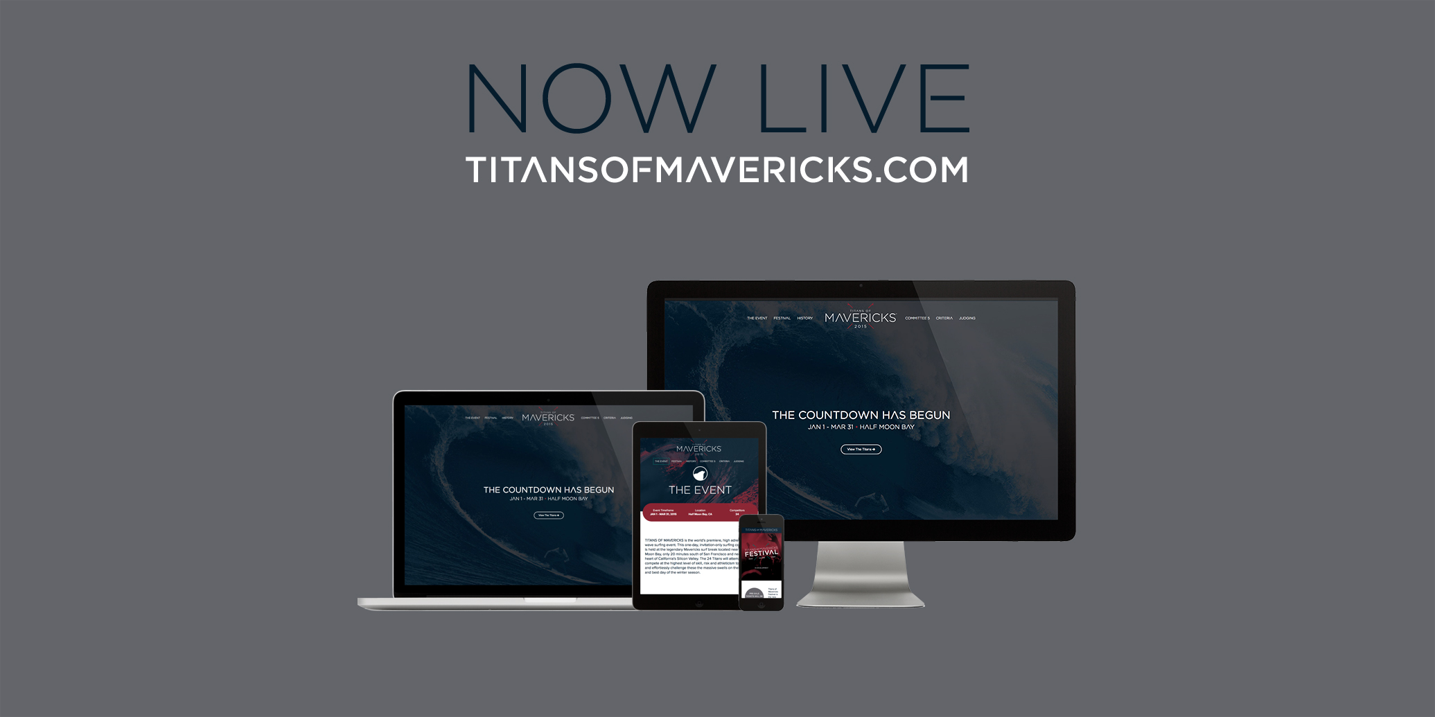 Website launch announcement
