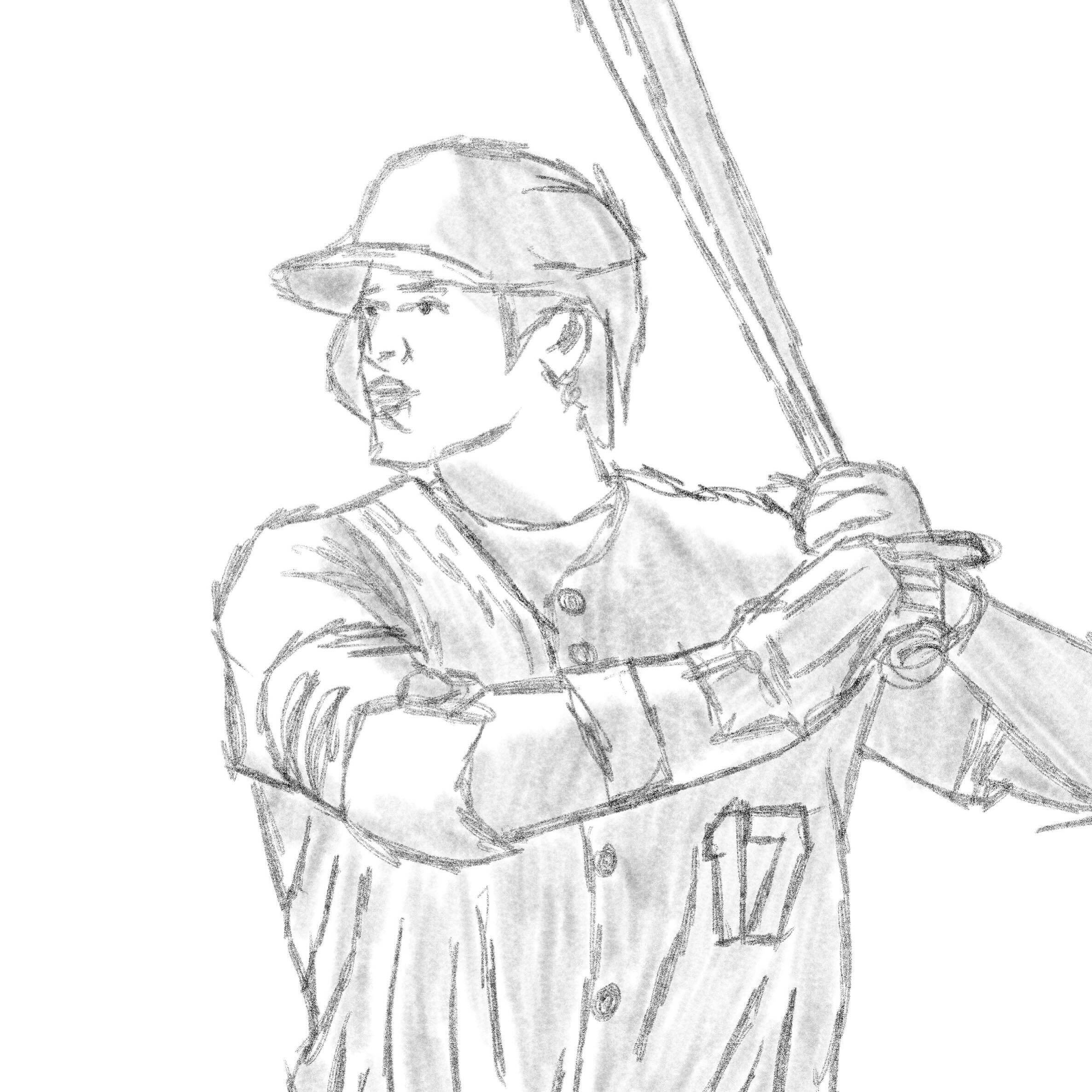 To say LA is excited for Shohei Ohtani is a major understatement. We&rsquo;re ready for Shotime to officially begin.

Also? My Pack of Pencils+ for Procreate and Photoshop is coming in hot in 2024. Join the List for the latest updates.