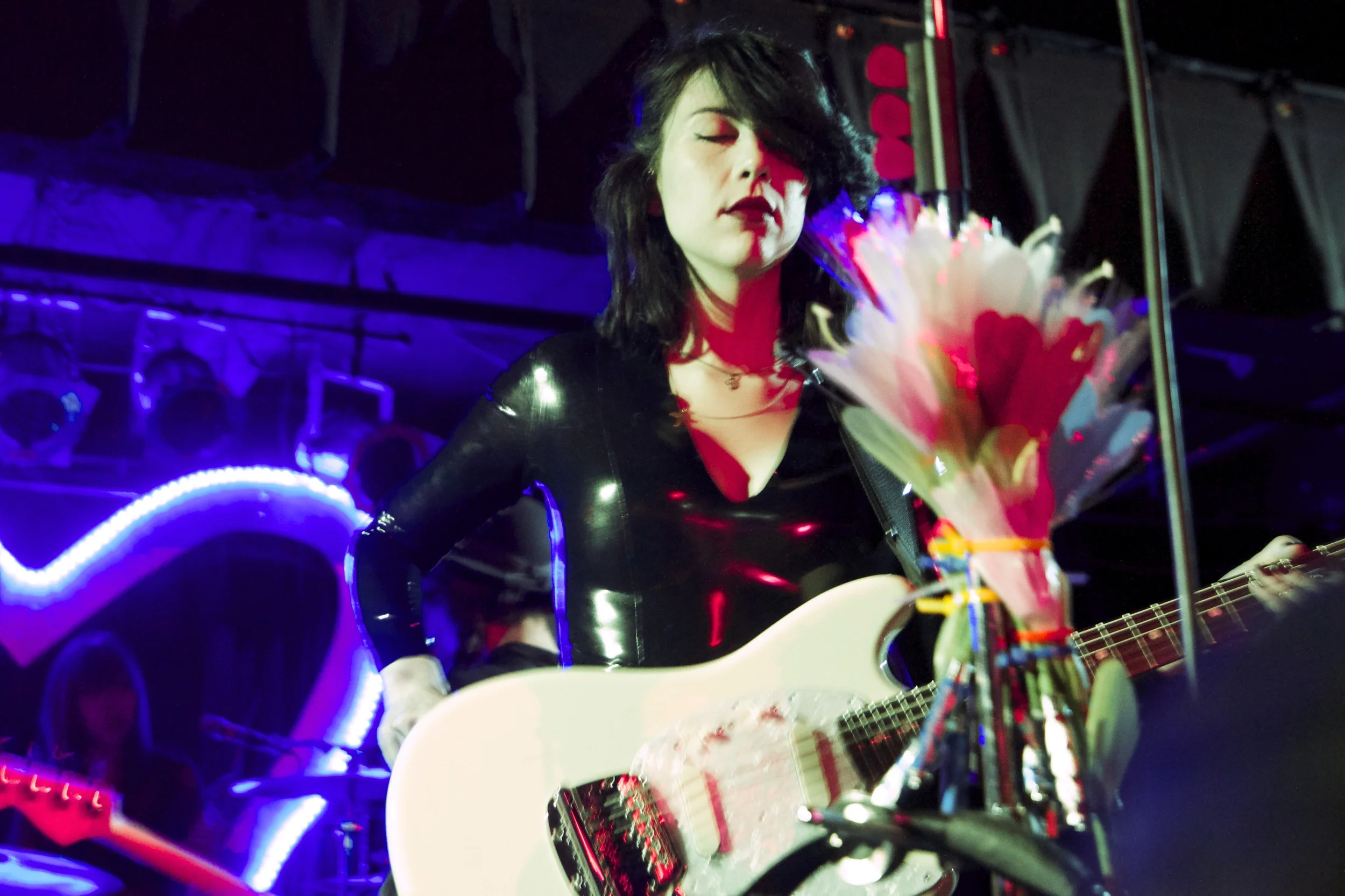 Dum Dum Girls Black Cat DC Brightest Young Things Farrah Skeiky 07.jpg