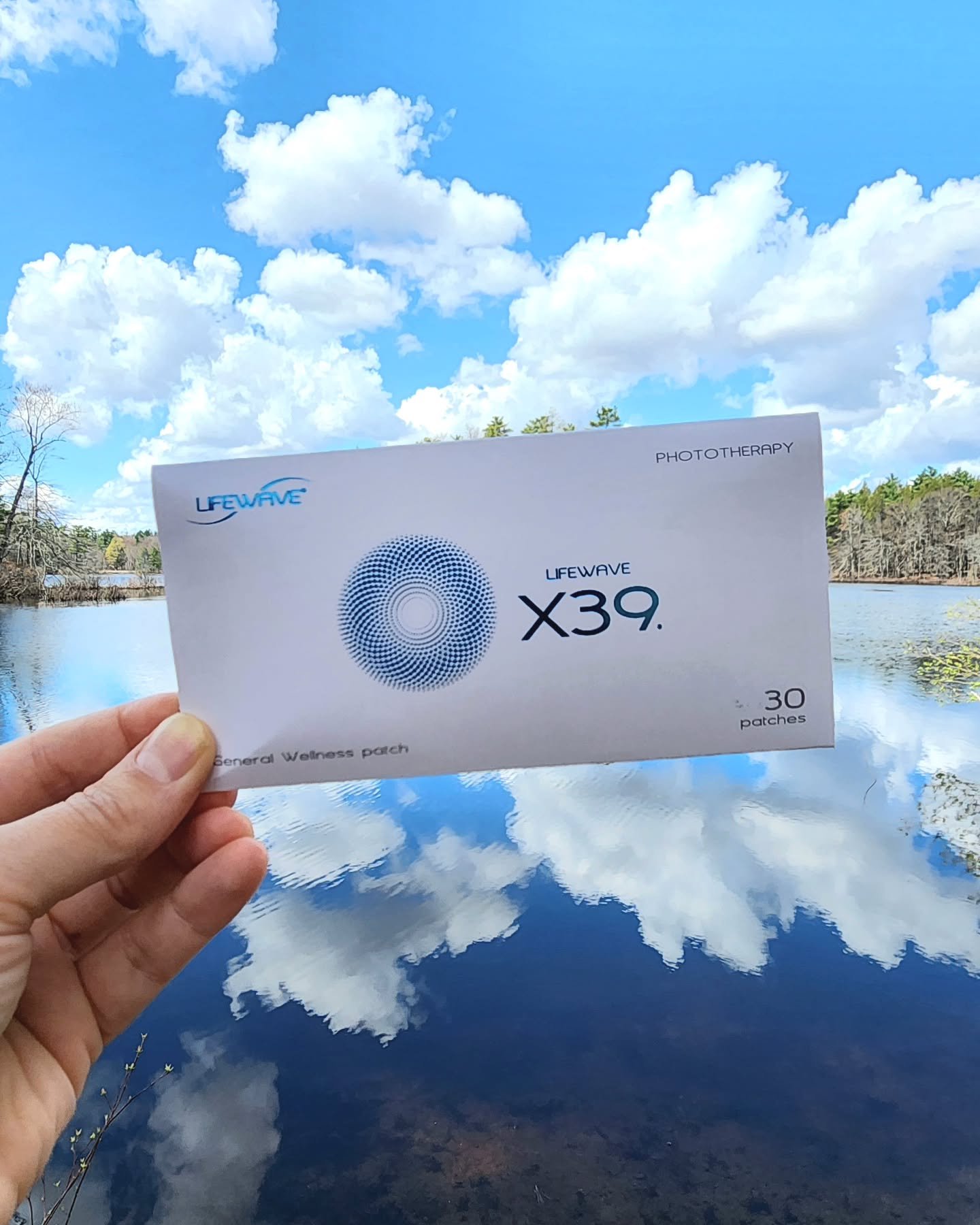 Phototherapy patches are revolutionary patented wellness products that reduce stress and boost your energy flow.

The LifeWave X39 phototherapy patch enhances performance, strength, and exercise stamina to help you feel renewed vitality.

This life-c