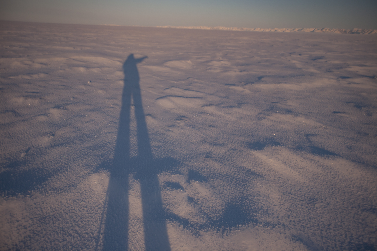 The immense open land of the coastal plain in the contested 1002 area of the Arctic National Wildlife Refuge.