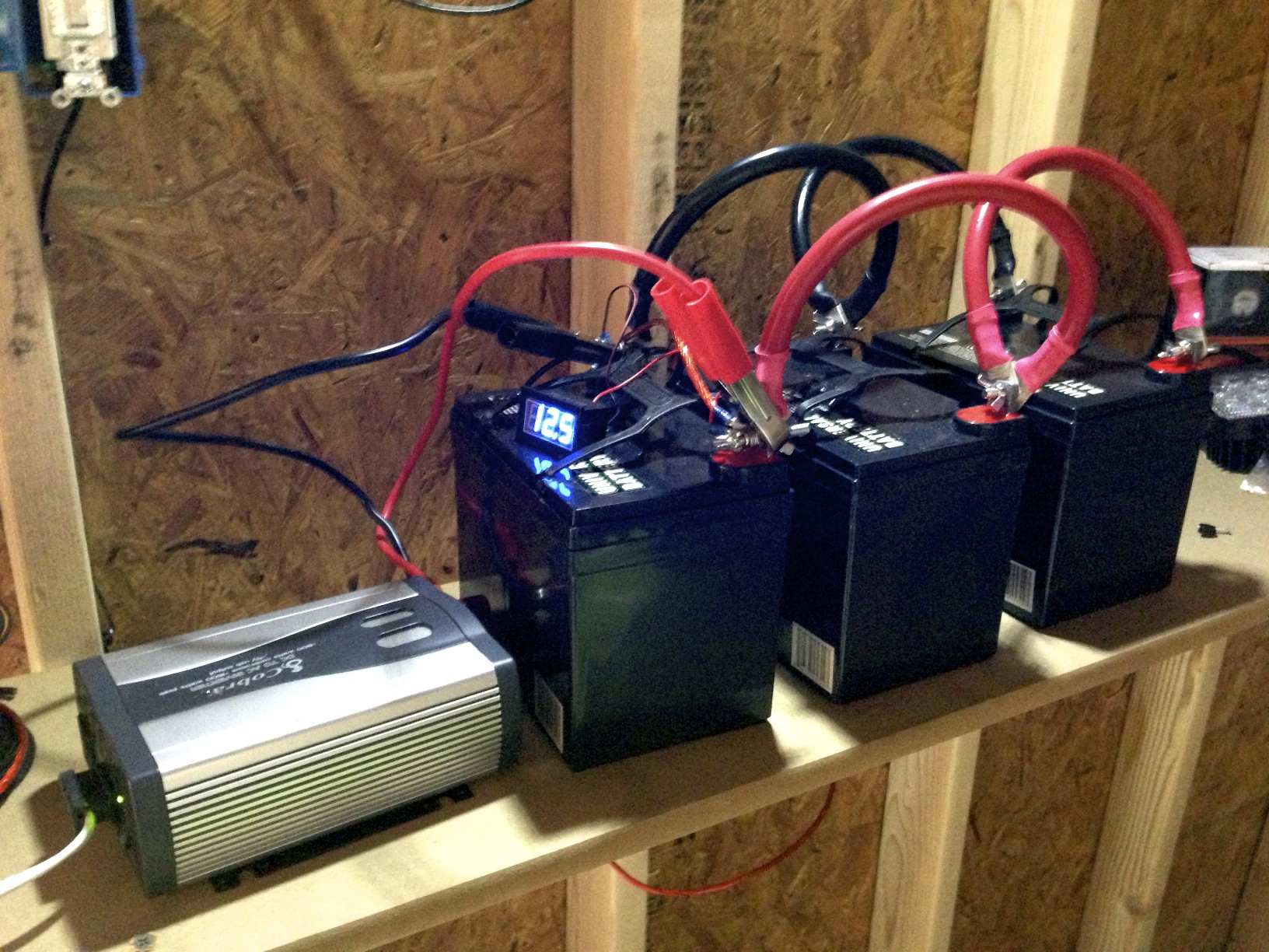 Batteries and Inverter