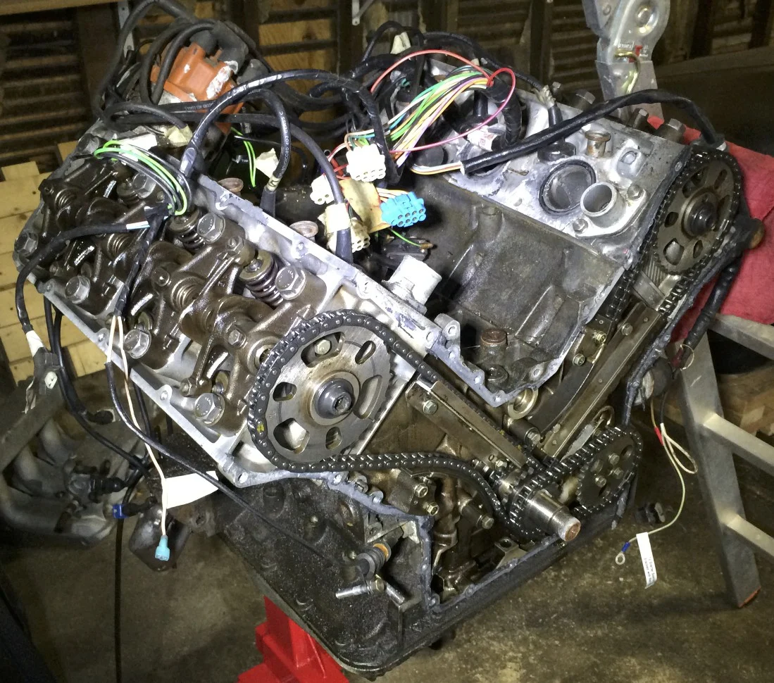 Removing the Valve and Timing Covers
