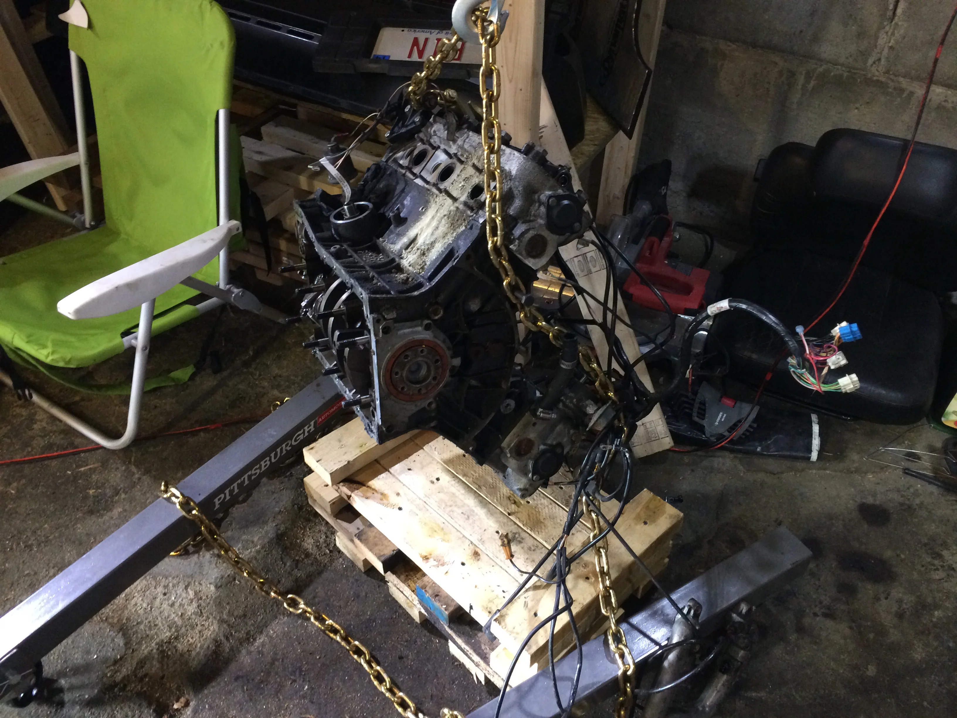 Removing the Cylinder Heads