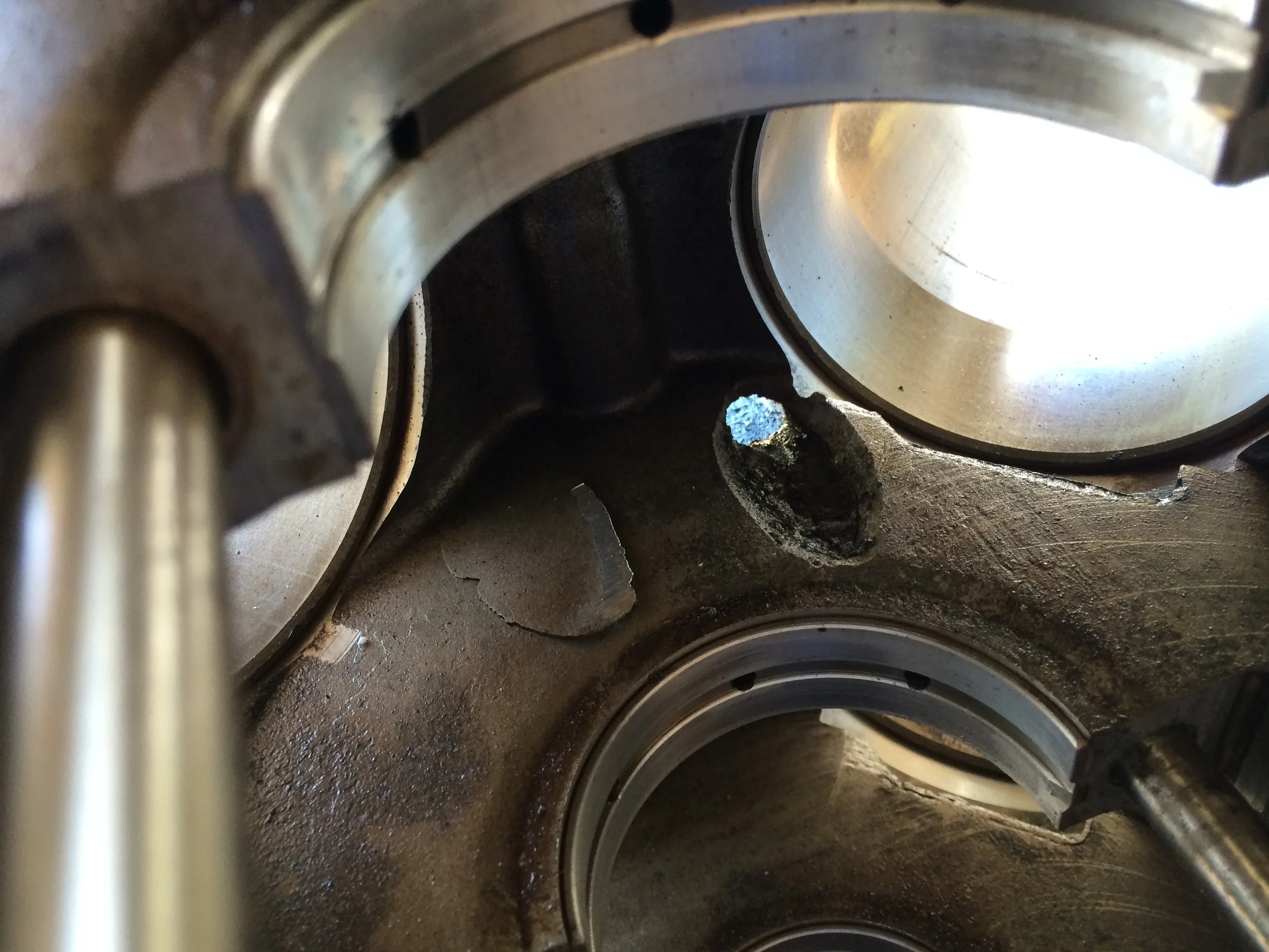 The Hole in the 2.8L Block