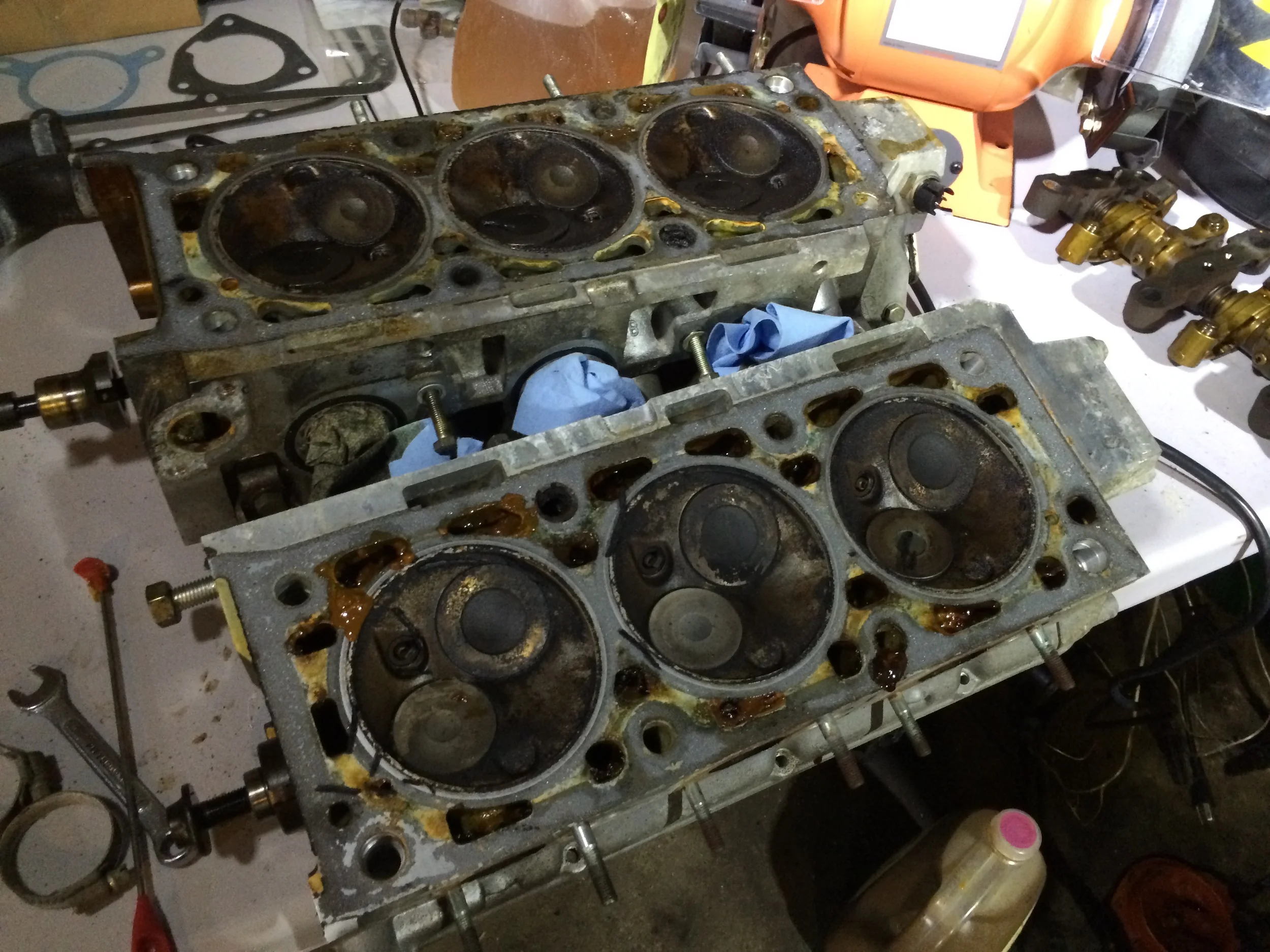 Oil Mud in the Coolant Passages — Joe's Projects