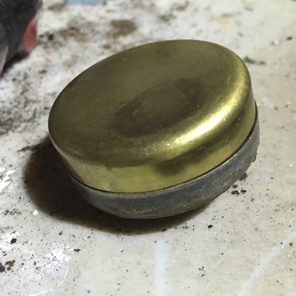The almost-but-not-quite brass core plugs where just a half a millimeter too small.