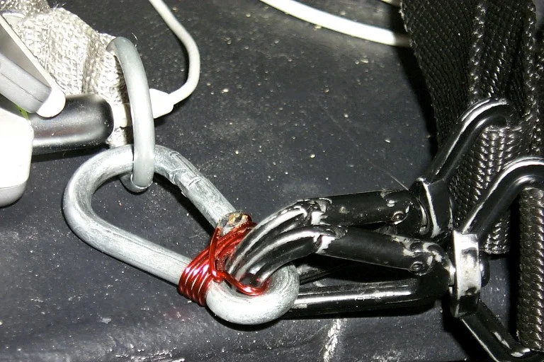 Ring/strap connection.