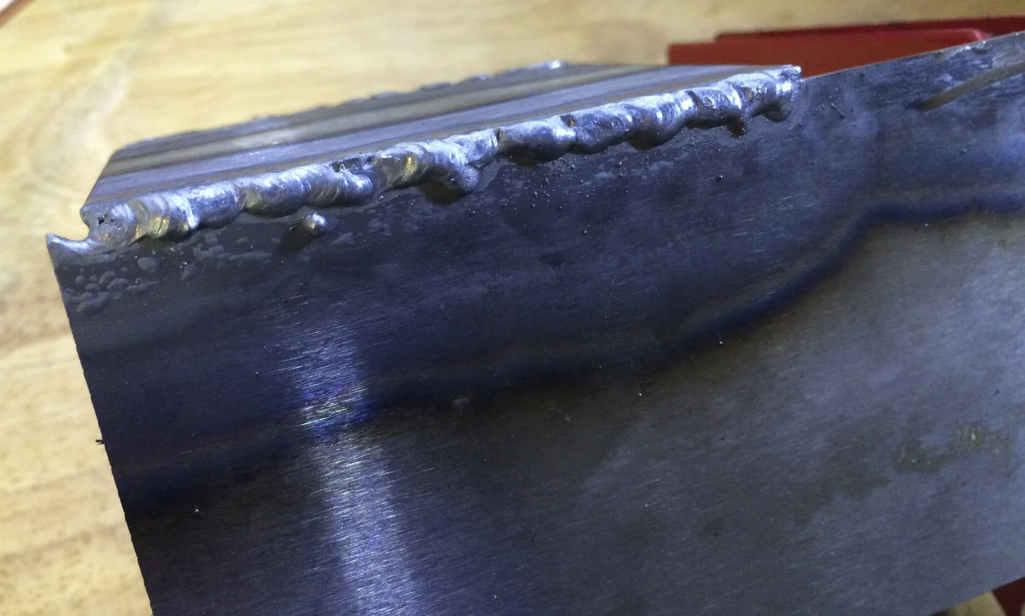 Second weld