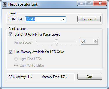 Windows application written in C++ and Windows Forms as a system tray application.