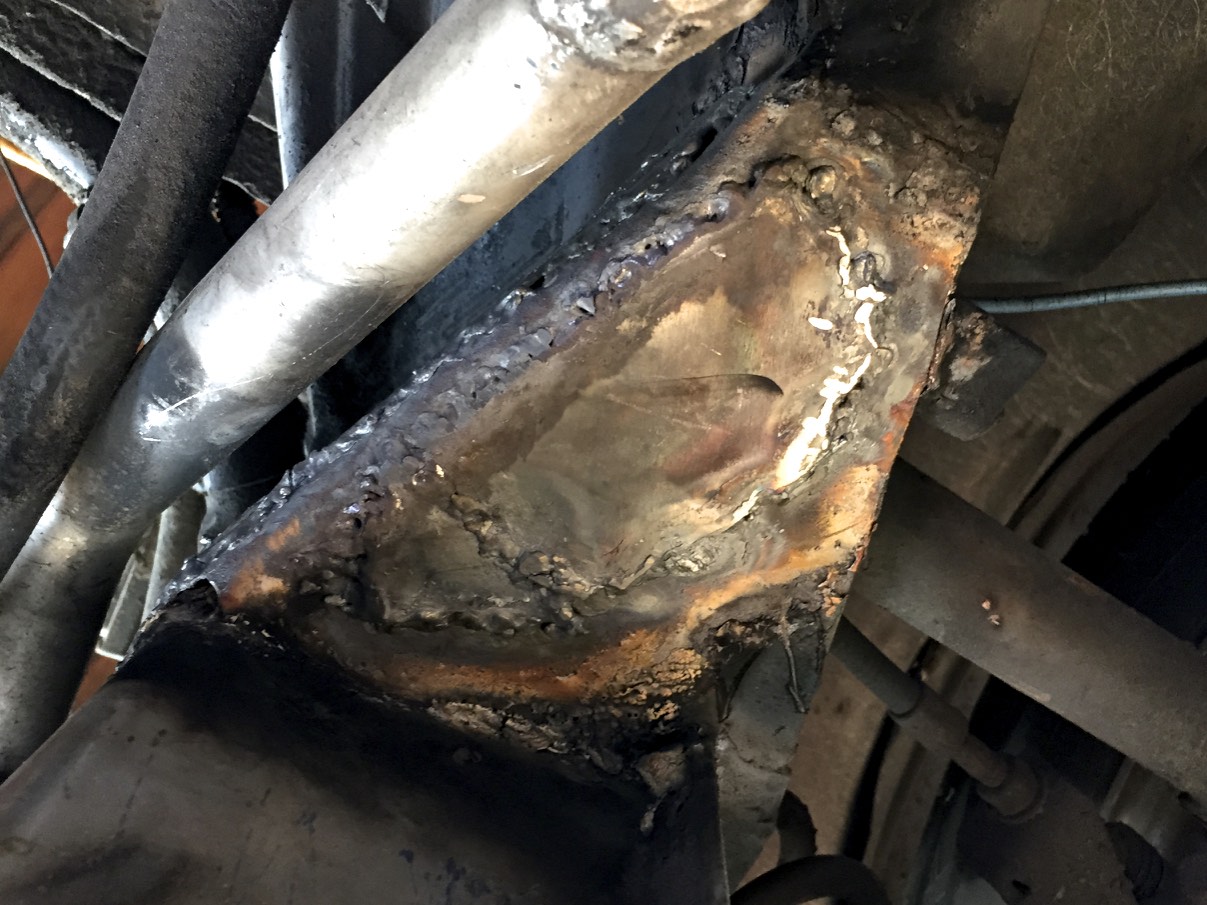 Fully welded.