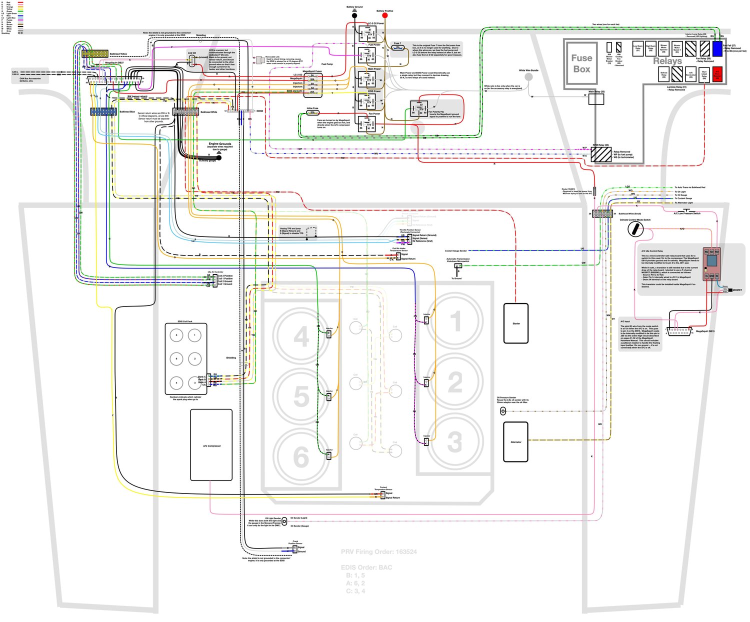 Wiring, Installing the New Harness and Fuel Injector Refurbishing — Joe's Projects Block and Tackle Diagram Joe's Projects