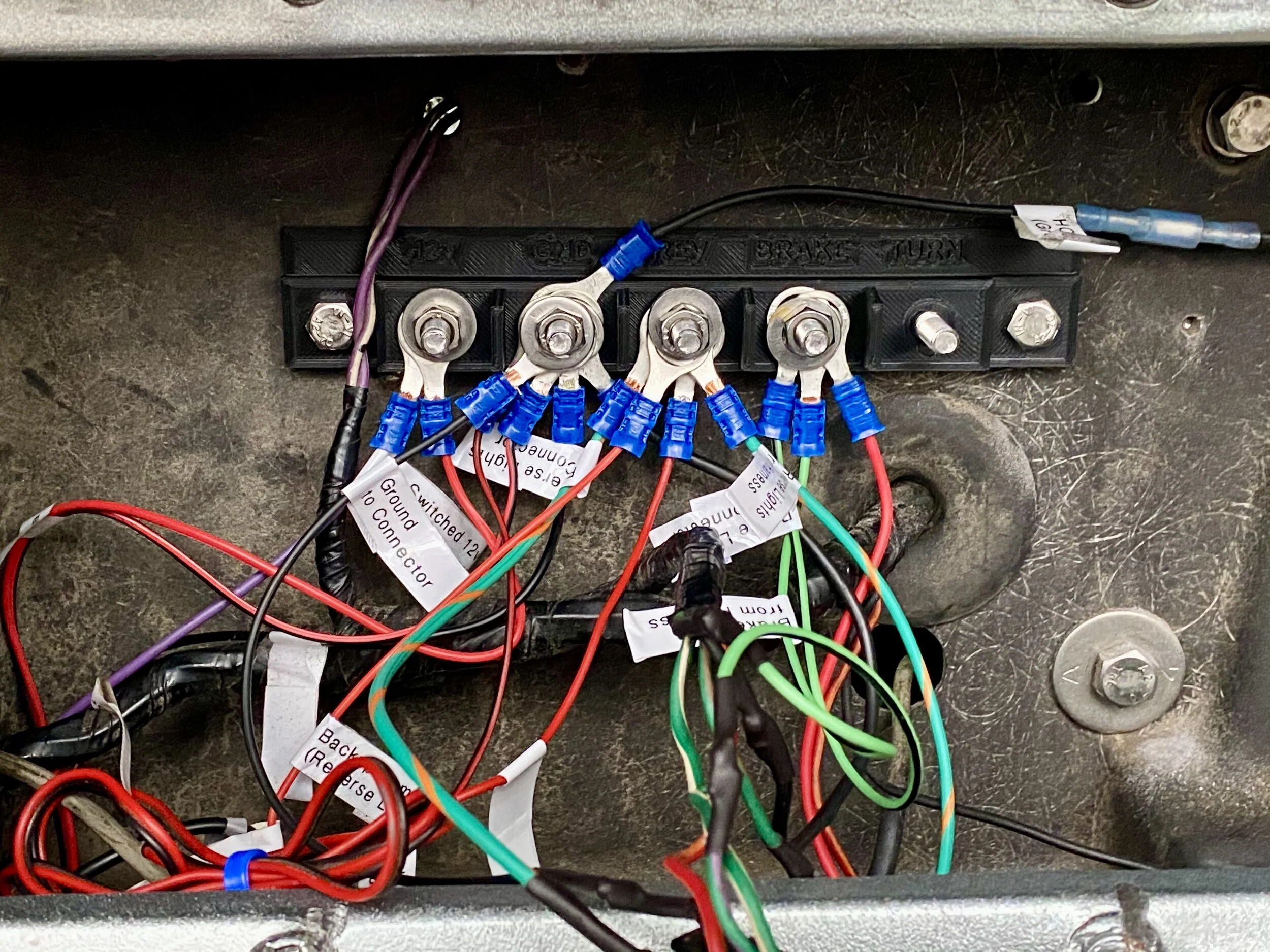 Tail Light Terminal Strip