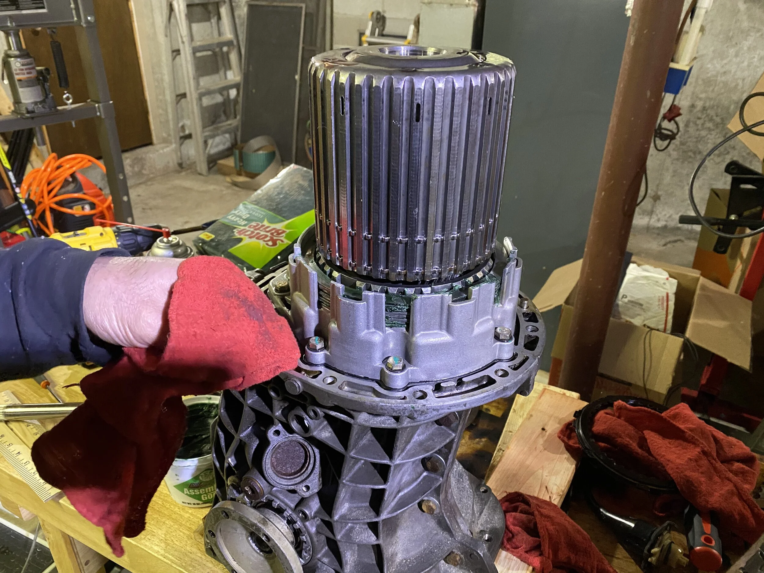 Automatic Transmission Reseal — Joe's Projects