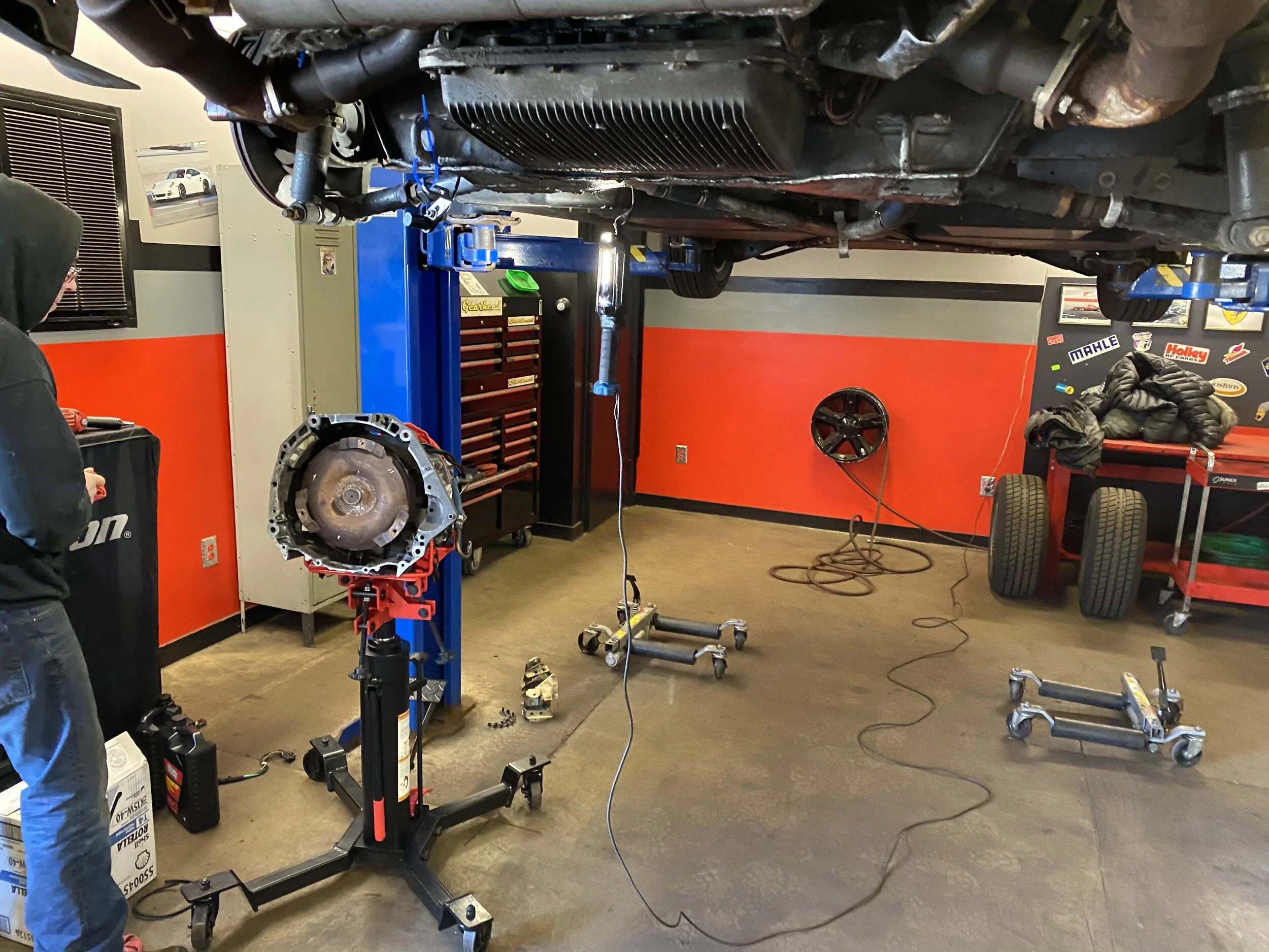 Automatic Transmission Reseal — Joe's Projects