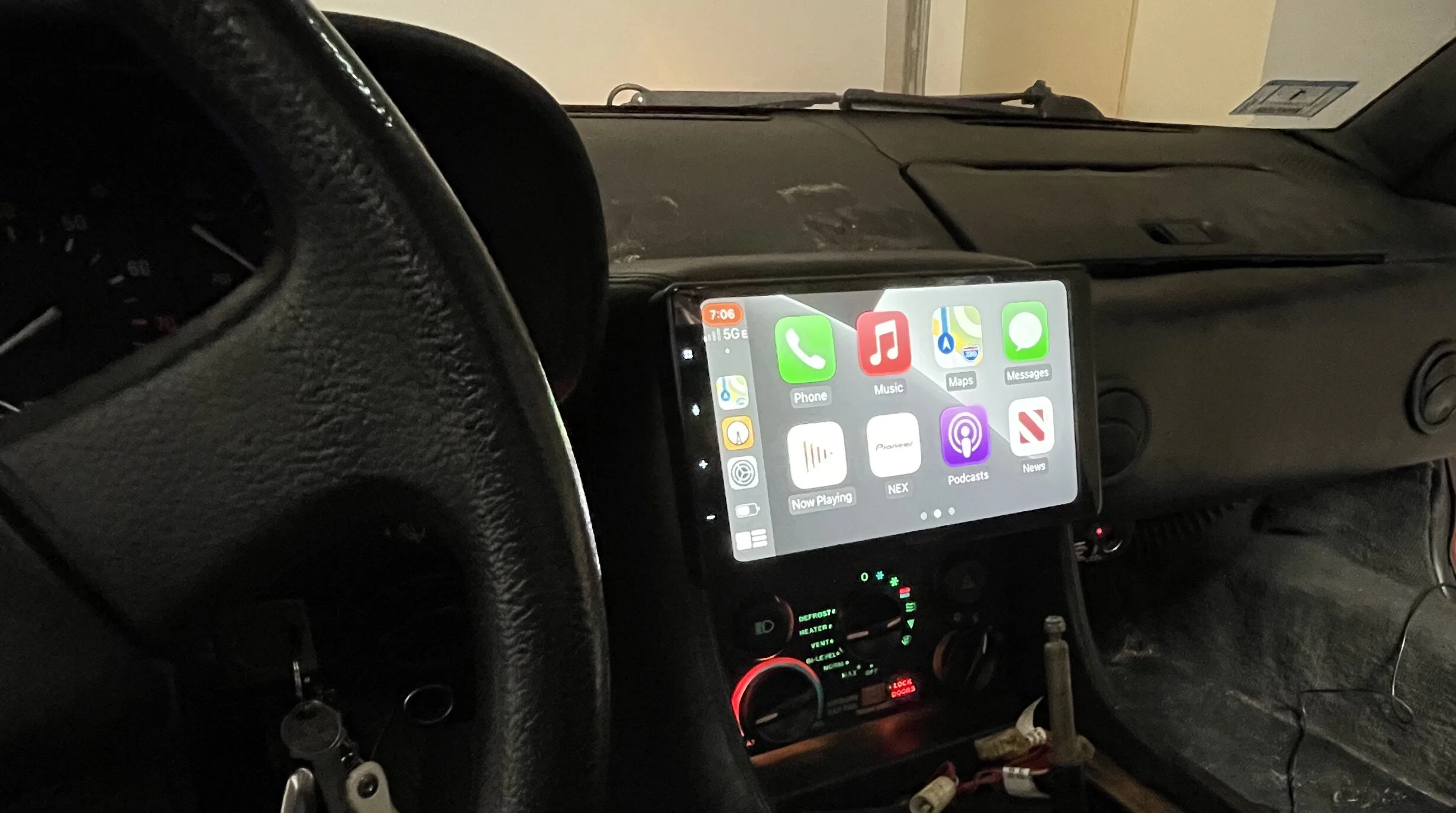 Radio Upgrade:  From Double-DIN to Remote Screen