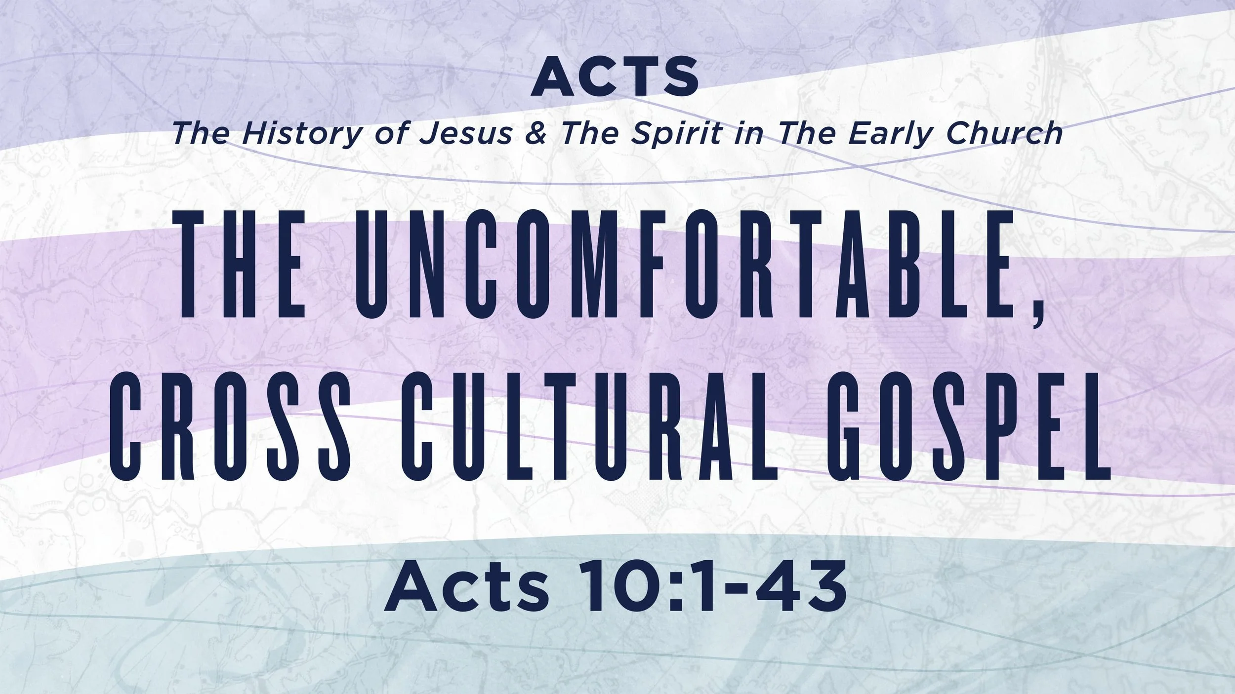 The Uncomfortable, Cross Cultural Gospel