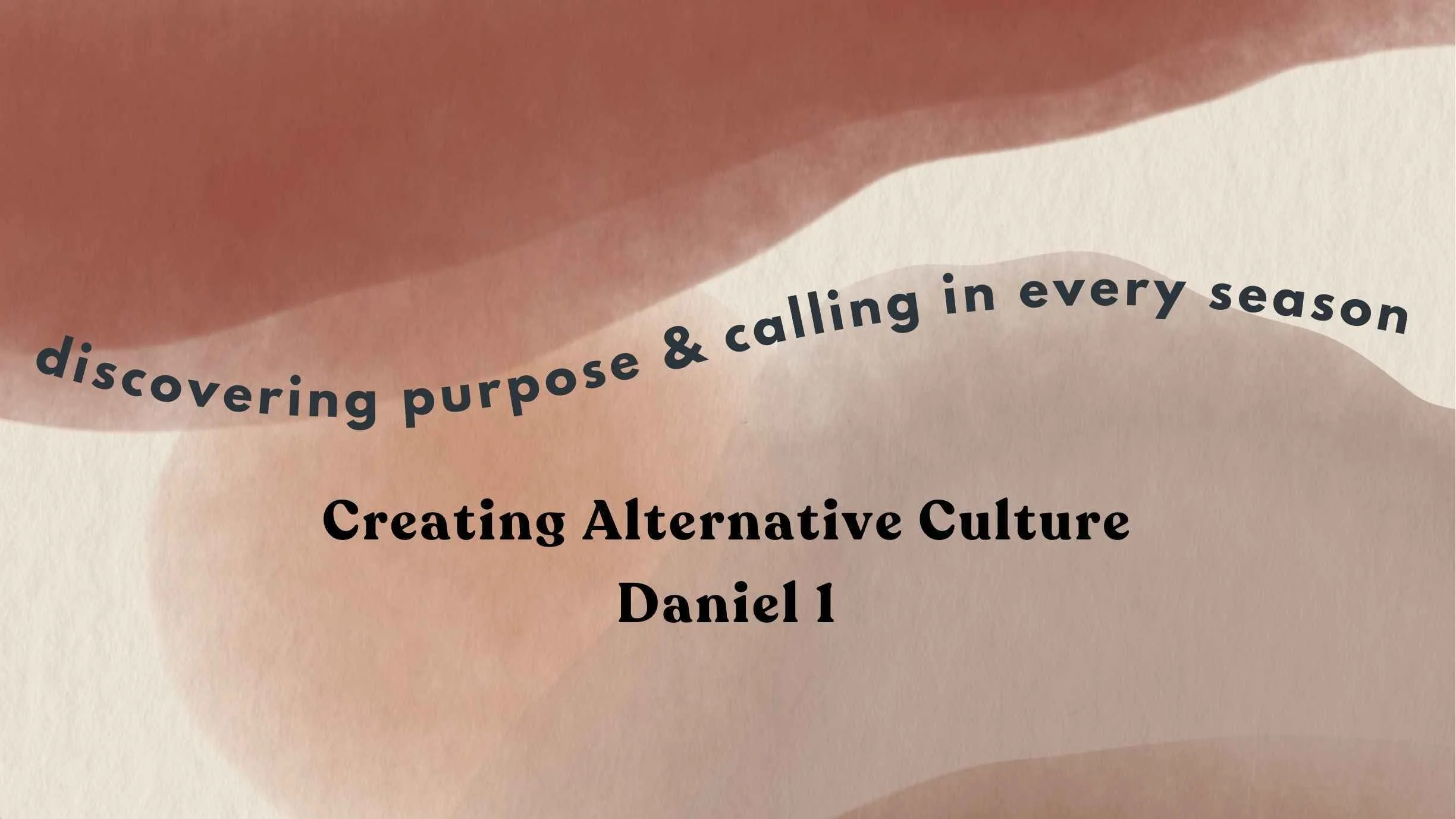 Creating Alternative Culture