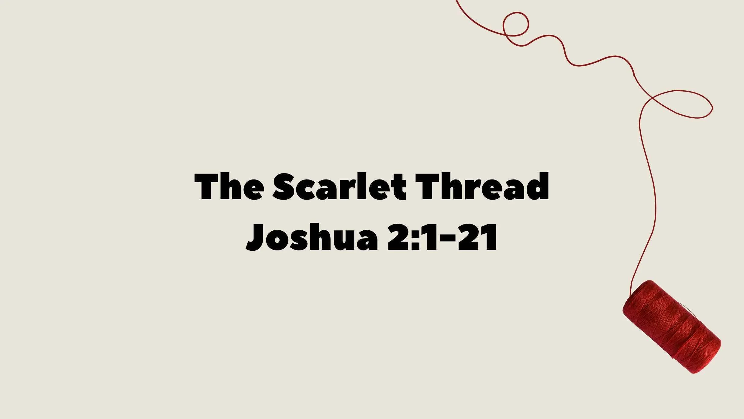 The Scarlet Thread