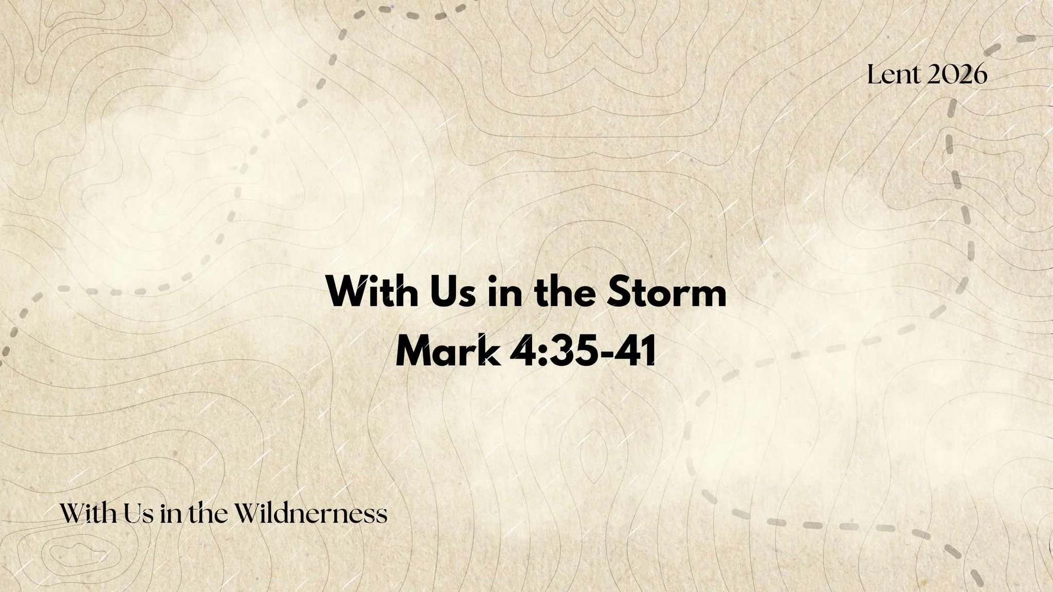 With Us in the Storm