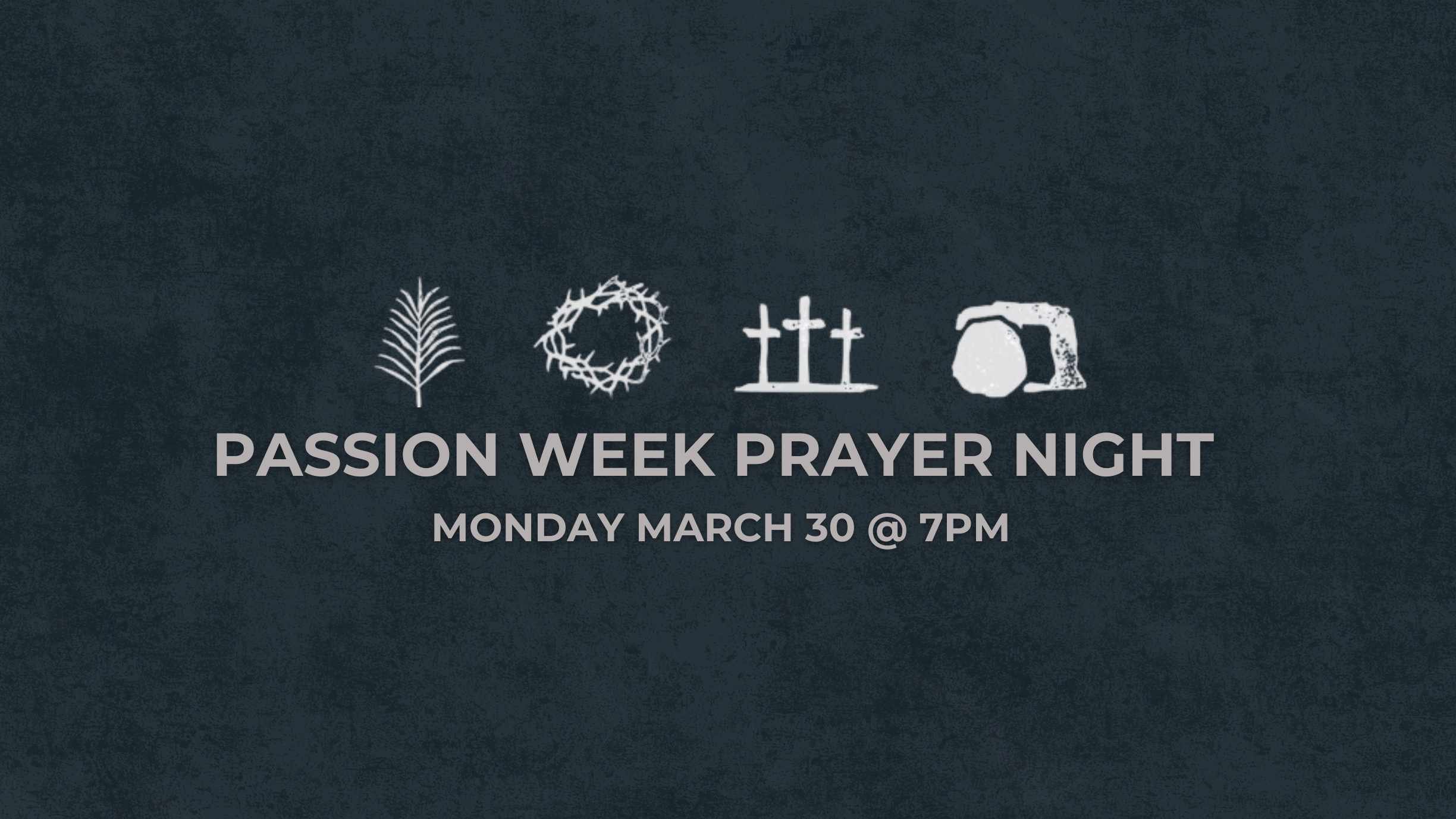 Passion Week Prayer