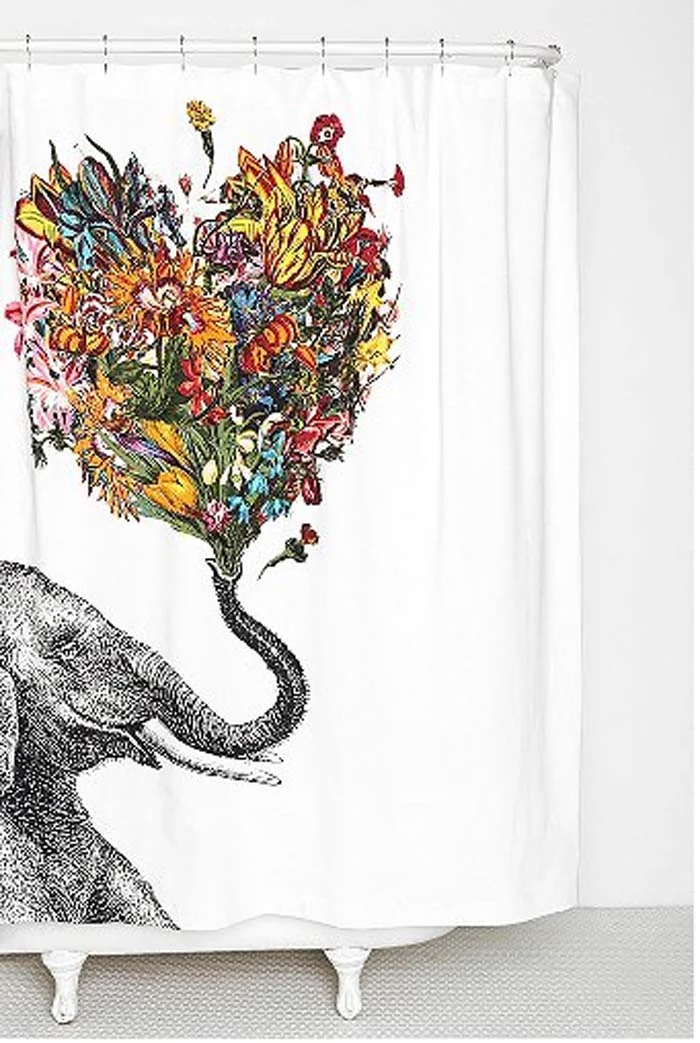 Hit The Showers Shower Curtains With Whimsy Juvenile Hall Design