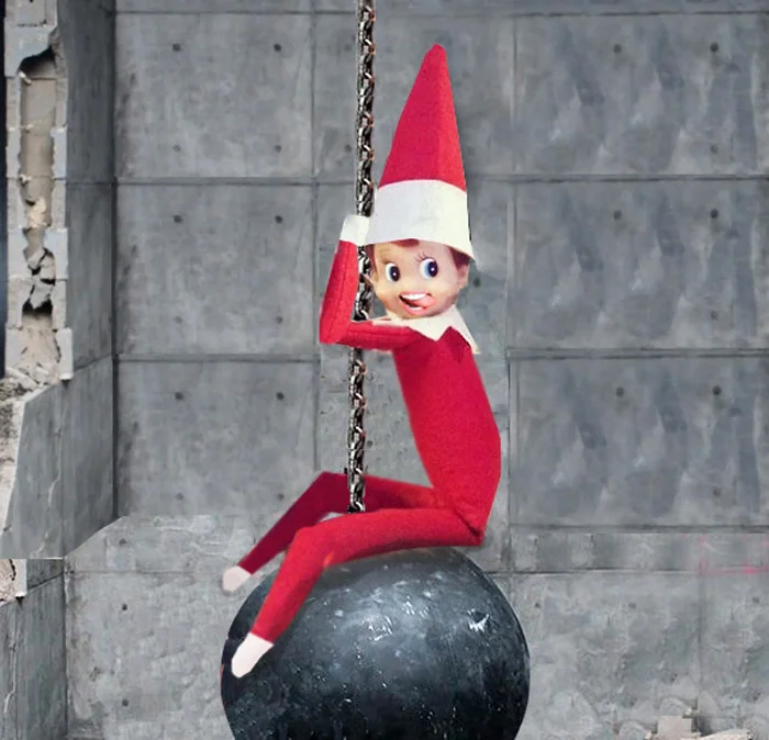 20. I Came in Like a Naughty Elf. From Juvenile Hall Design
