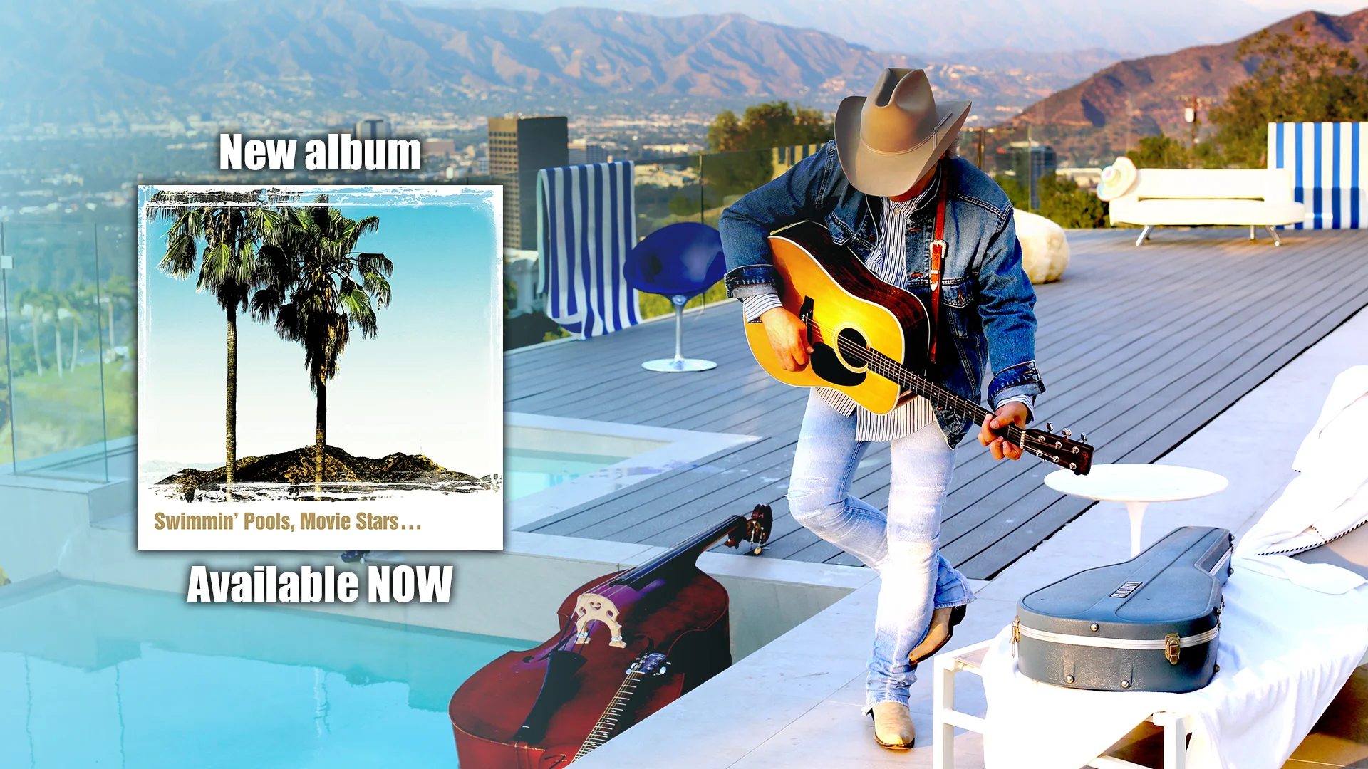 This really great Photo is currently posted on Dwight's Website homepage to promote his newest album release!
