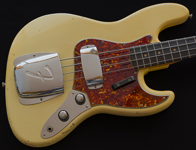 1960 Jazz Bass, Concentric Knobs, Blonde over Ash