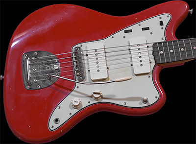 1961 Jazzmaster, Fiesta Red, Slab Neck
