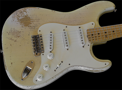 1957 Stratocaster, Blonde over Ash