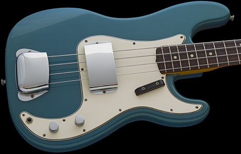 1965 Precision Bass, Lake Placid Blue