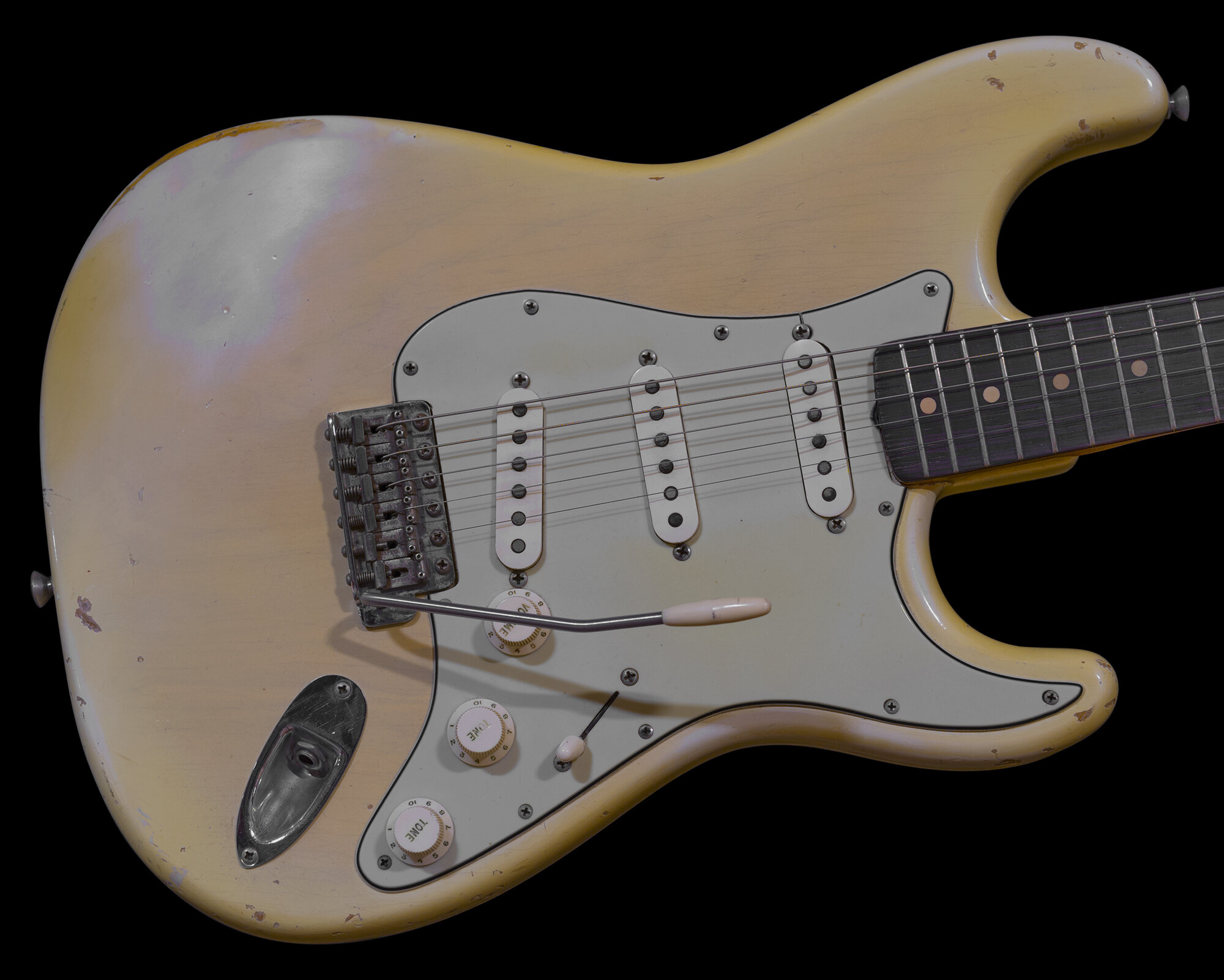 1962 Stratocaster, Blonde over Ash