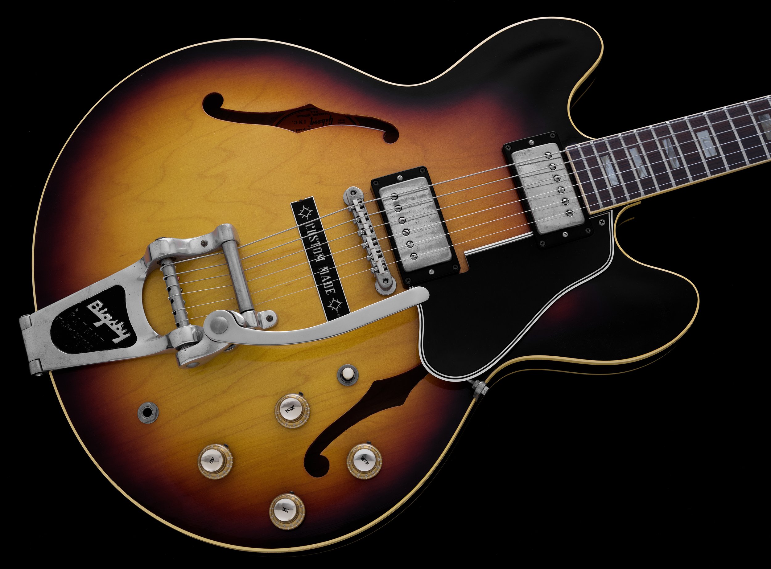 1964 ES-335 TDS, Factory installed Bigsby, so sweet!