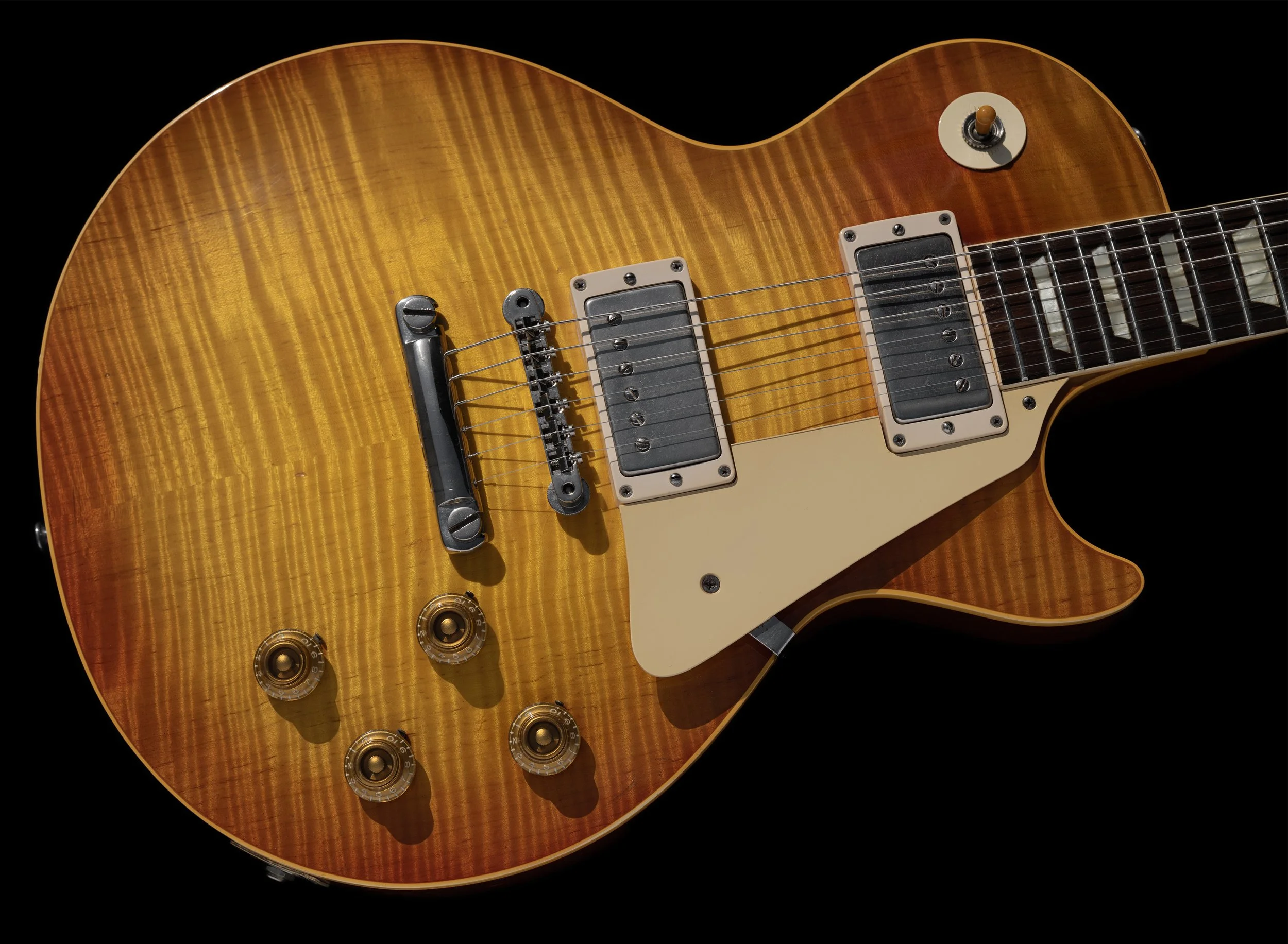 1959 Les Paul Standard, Sunburst, incredible DEEP, 3-dimensional TOP