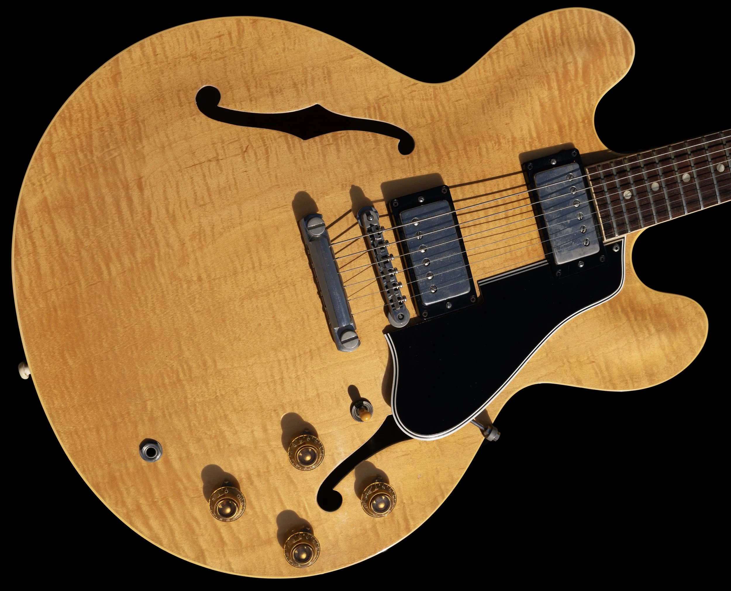 1960 ES-335 TDN, Nicely figured, 1 Piece top, Long PG &amp; Amber knobs