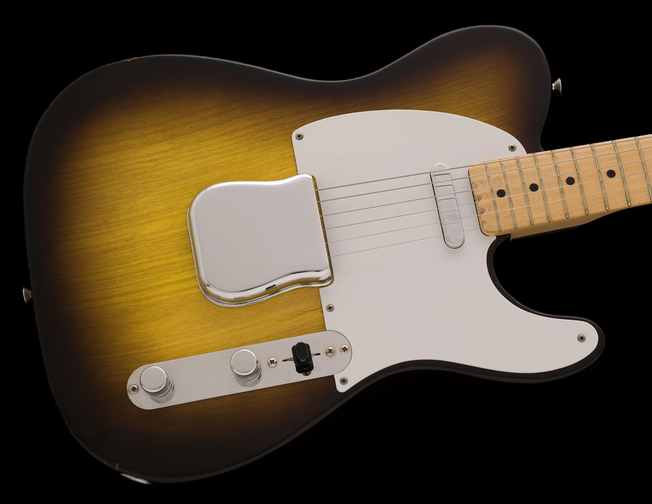 1957 Telecaster, 2-tone sunburst over an ash body - exquisite!