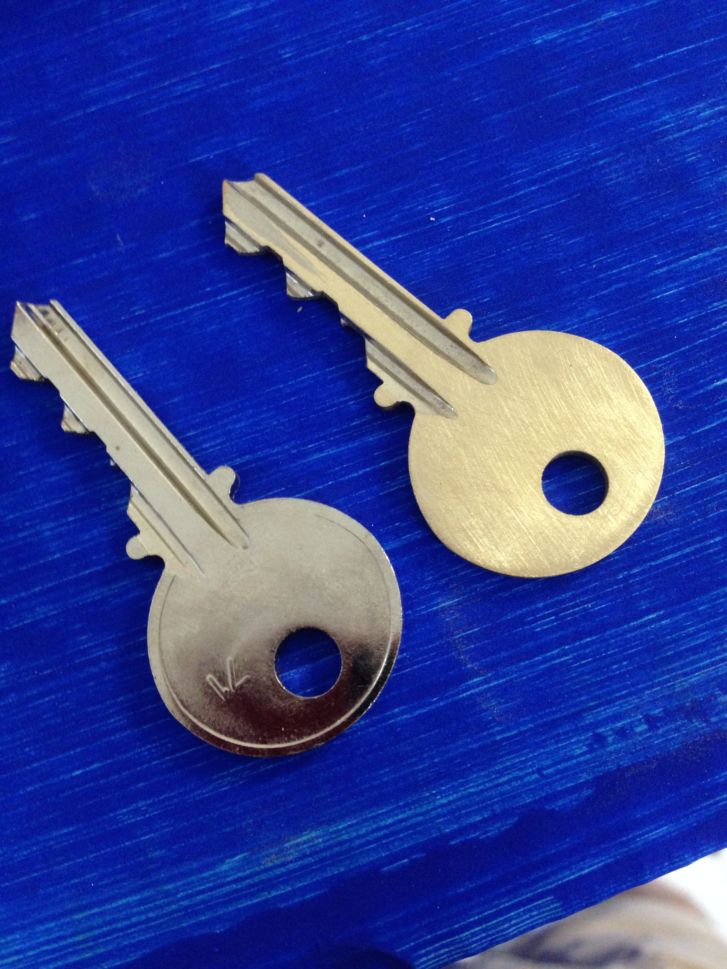 Before and After - Back side (notice the Model Number on the left.