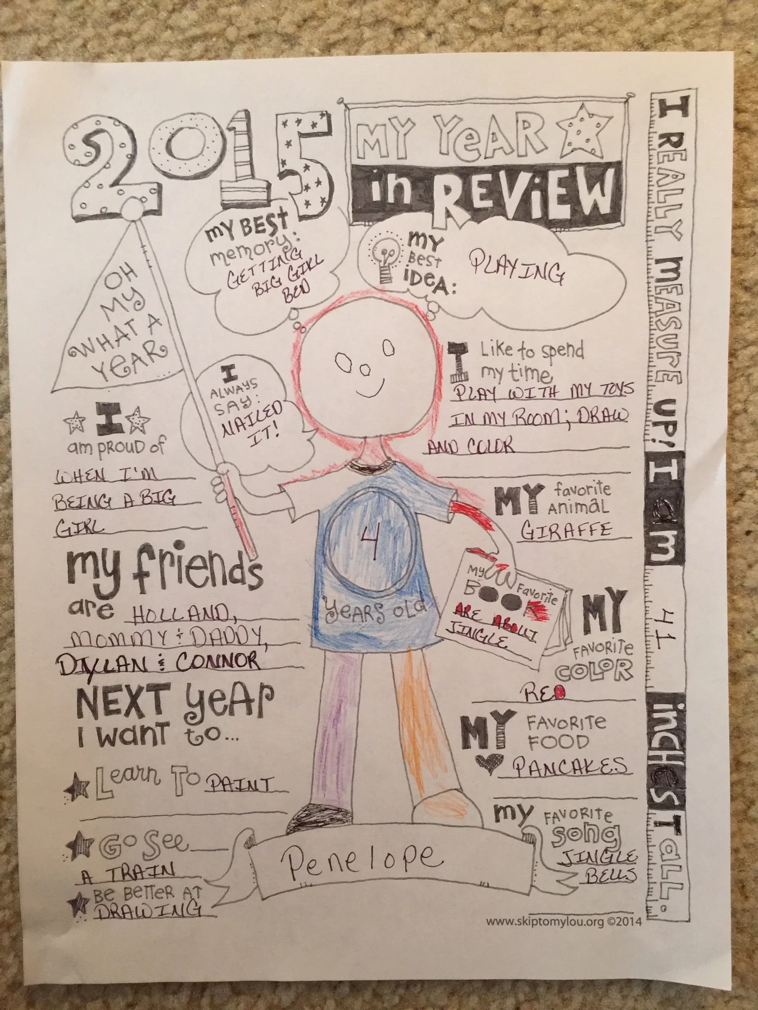 Apparently all of Penelope's greatest things in 2015 happened in December