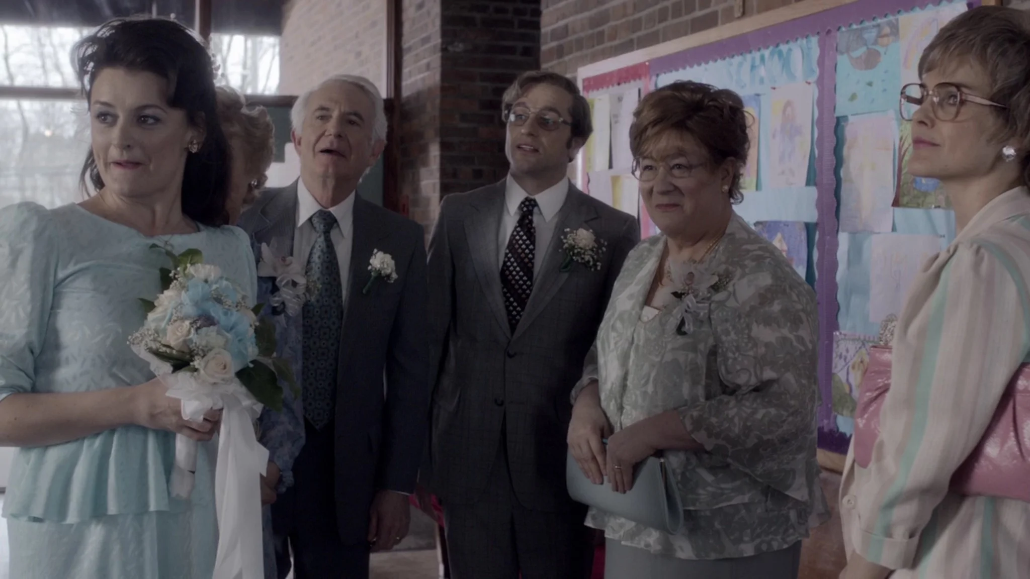 What a lovely wedding party