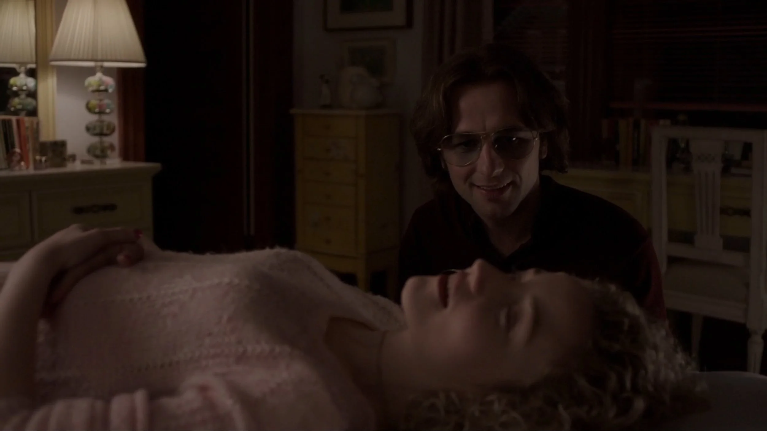 Someone tell Philip he doesn't need to do that creepy look to sell the character when his mark isn't even looking