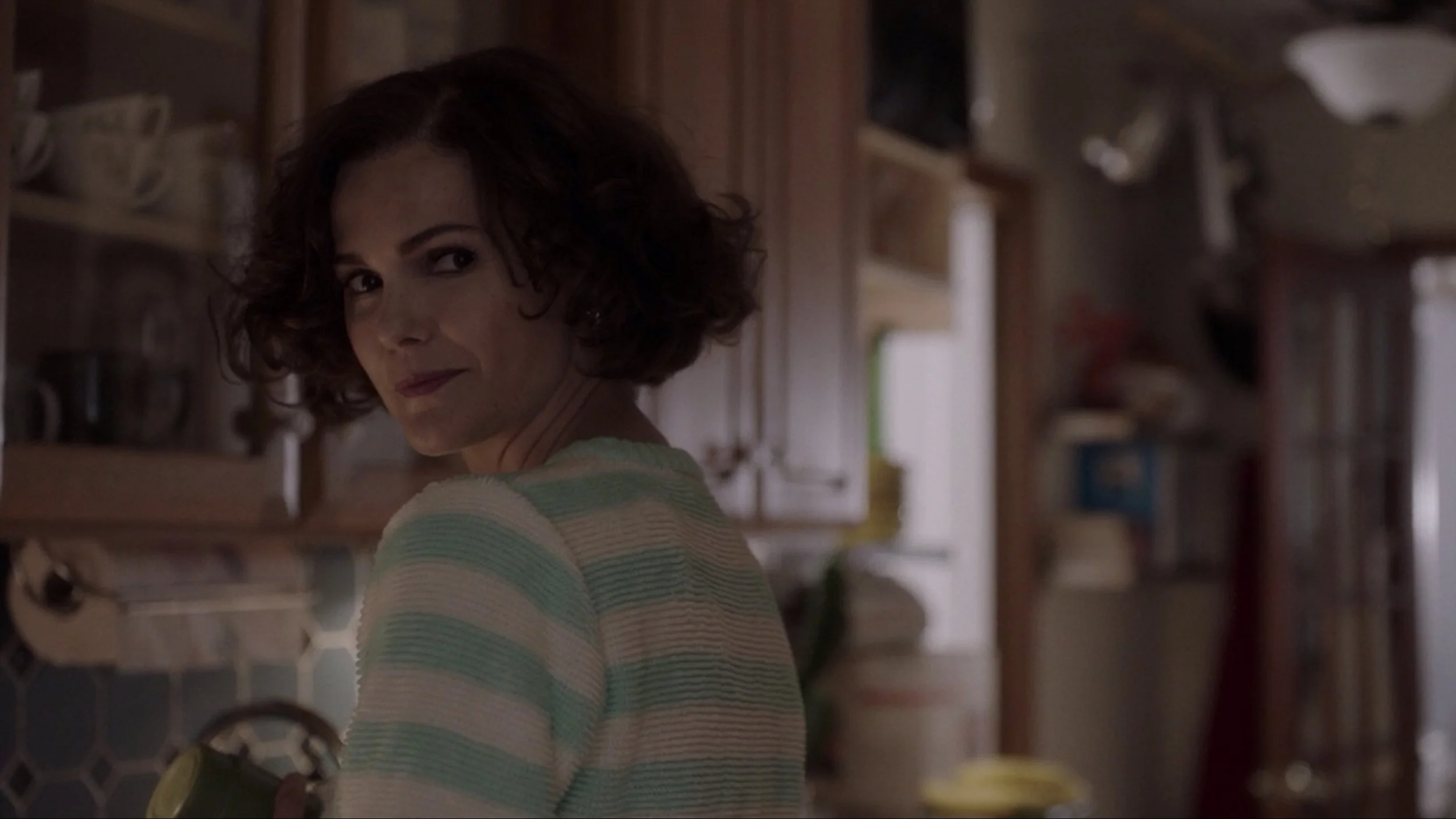 Doesn’t she look excited to be back for a new season?