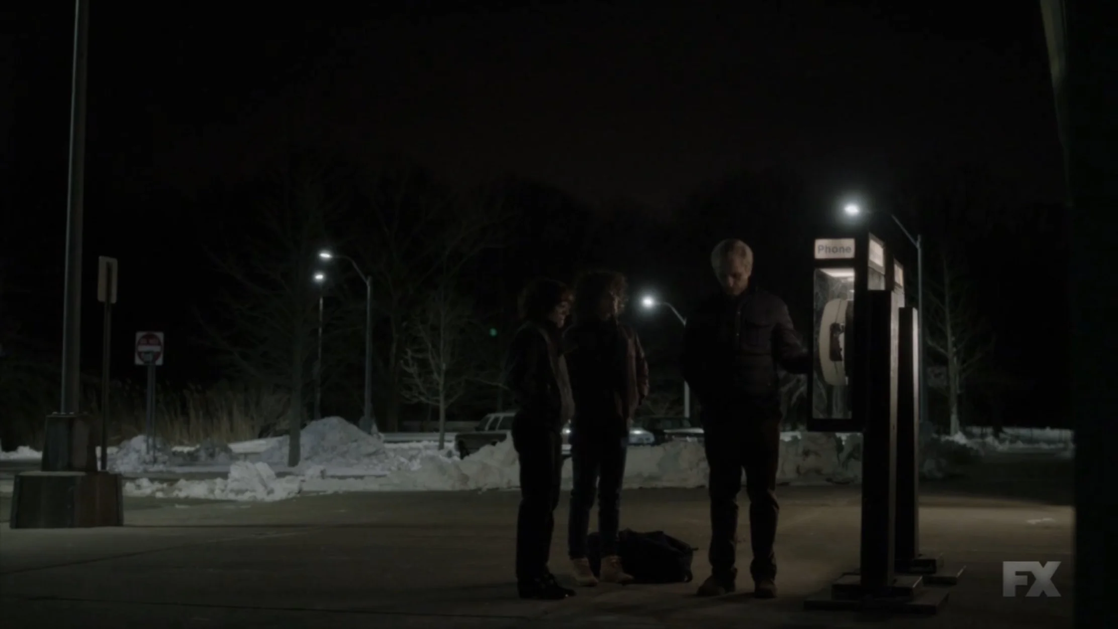 Alone with their thoughts after hanging up with Henry. This was one of my favorite shots of the finale.
